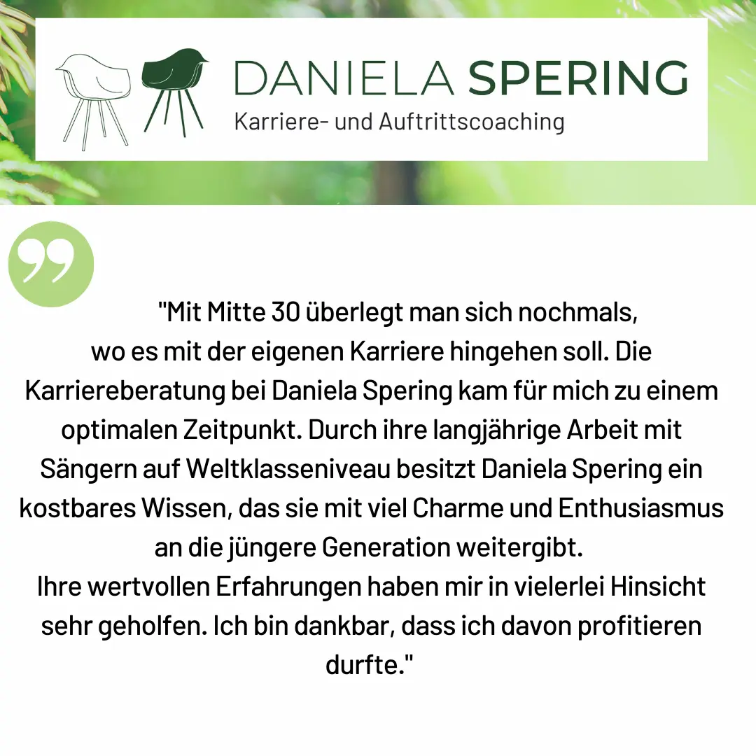 Rezension für Daniela Spering